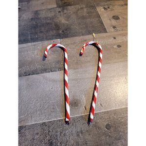 Candy cane striped ornament xmas set